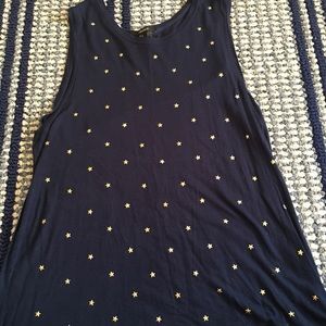 Navy tank top